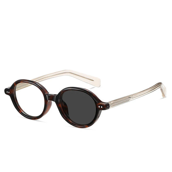 Kocolior Women's Full Rim Round Acetate Photochromic Reading Glasses 511018