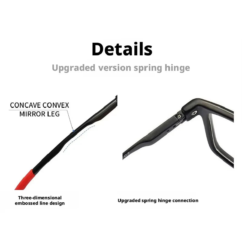 Muzz 58510 men's sports prescription eyeglasses — view 15