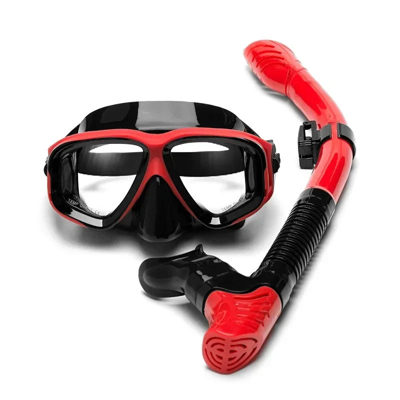 Aleefa Unisex Goggle Plastic Resin Lens Pc Silicone Swim Mask 64307
