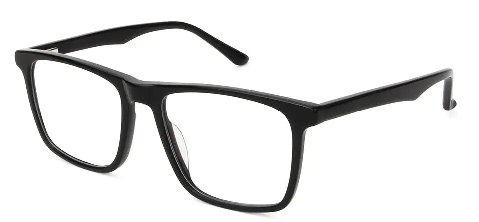 Esnbie 602224 Unisex Full Rim Brow Line Square Acetate Frames Esnbie