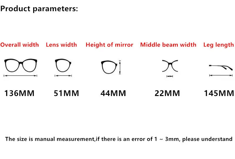 Nobler Women's Full Rim Square Acetate Eyeglasses 2214 Full Rim Nobler   