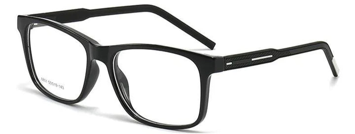 Muzz 68010 men's square TR90 prescription eyeglasses — view 6