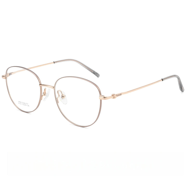Yimaruili Unisex Full Rim Cat-Eye Pure Titanium Eyeglasses H7023X — view 5 | Yimaruili at FuzWeb