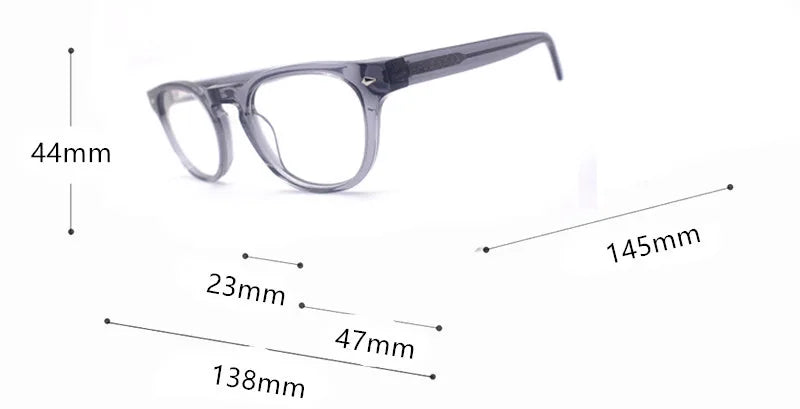 Cubojue Unisex Full Rim Square Acetate Reading Glasses Xh0002 Reading Glasses Cubojue   