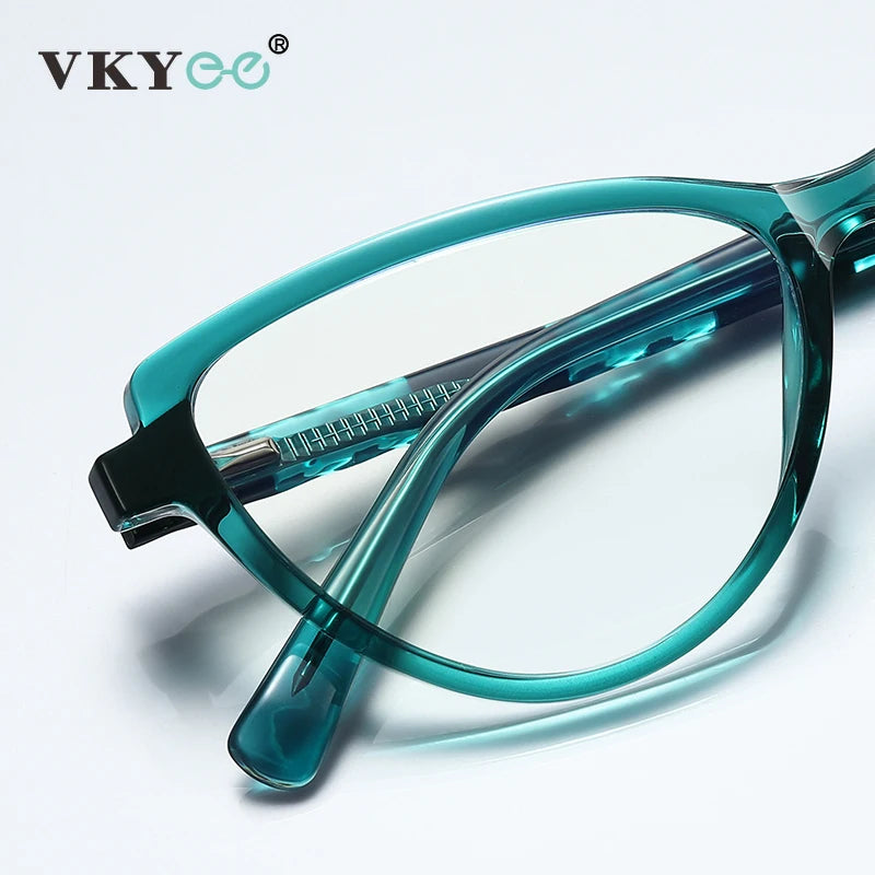 Vicky Women's Full Rim Cat Eye Tr 90 Stainless Steel Reading Glasses 2131 Reading Glasses Vicky   