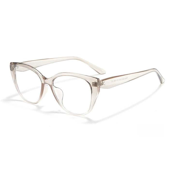 Yimaruili Women's Full Rim Cat Eye Tr 90 Titanium Eyeglasses 81132
