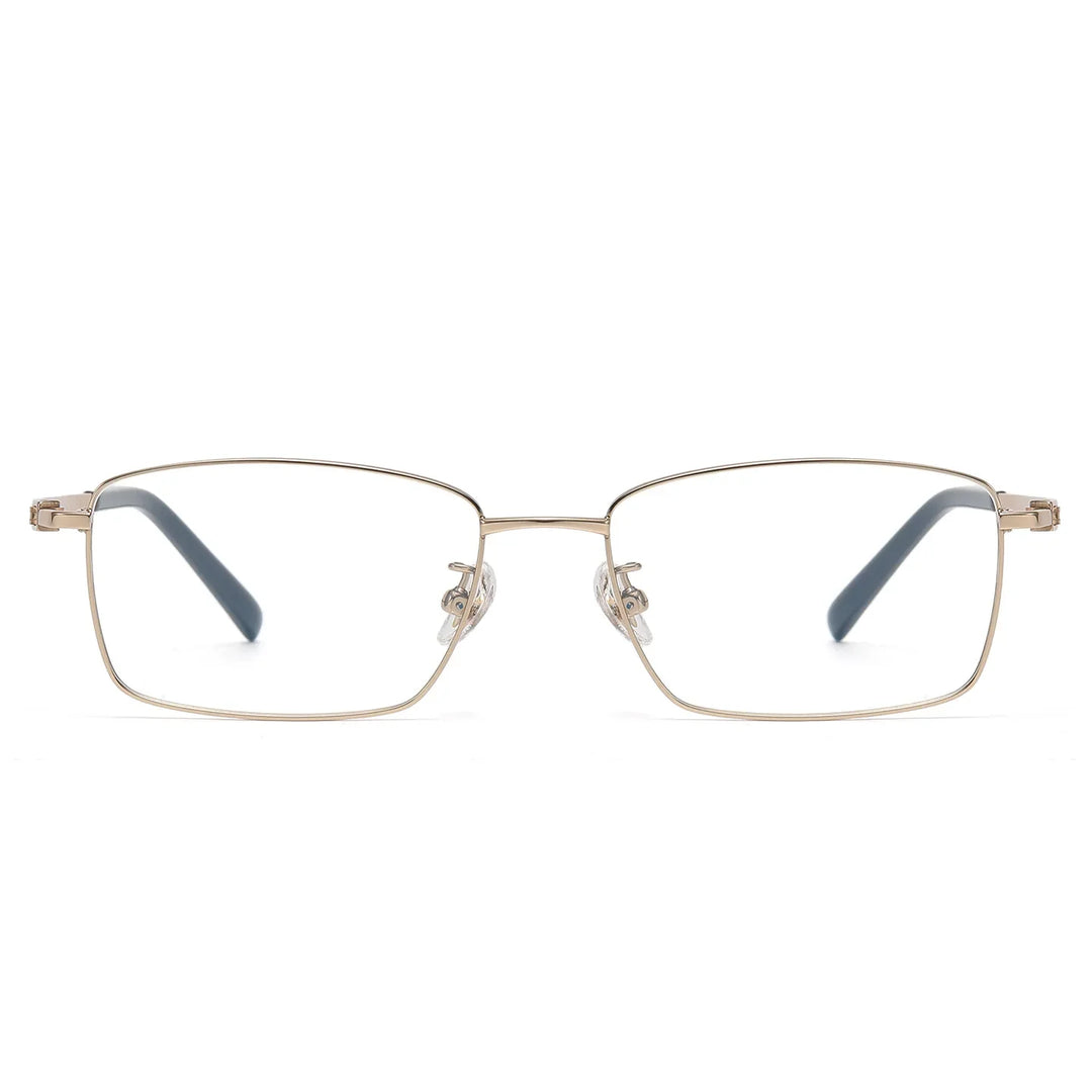 Bclear Men Full Rim Square Titanium Eyeglasses SM-91357