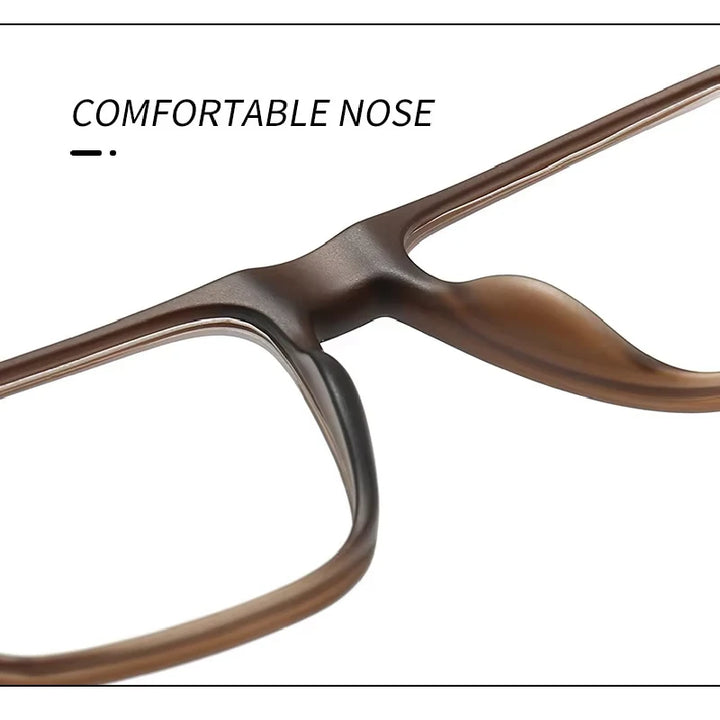 Muzz 68100 unisex rectangle TR-90 prescription eyeglasses — view 12