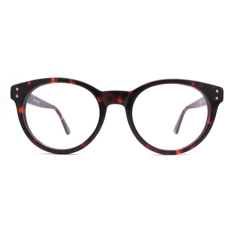 Cubojue Unisex Full Rim Oval Acetate Myopic Reading Glasses 8987m Reading Glasses Cubojue   