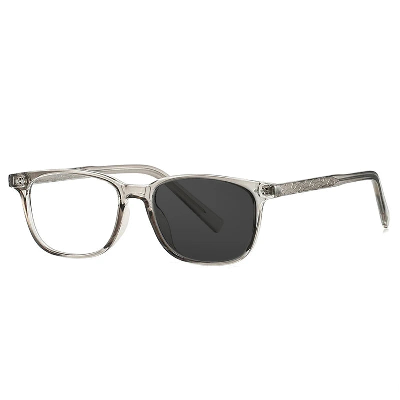 Kocolior Unisex Full Rim Square Tr 90 Photochromic Reading Glasses 28026