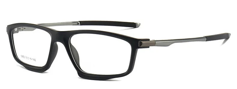 Muzz 58520 men's rectangle sports TR-90 prescription eyeglasses — view 3