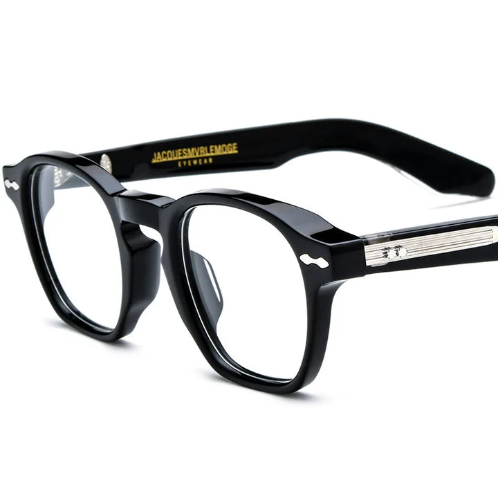 Nobler Women's Full Rim Oval Square Acetate Eyeglasses 15042