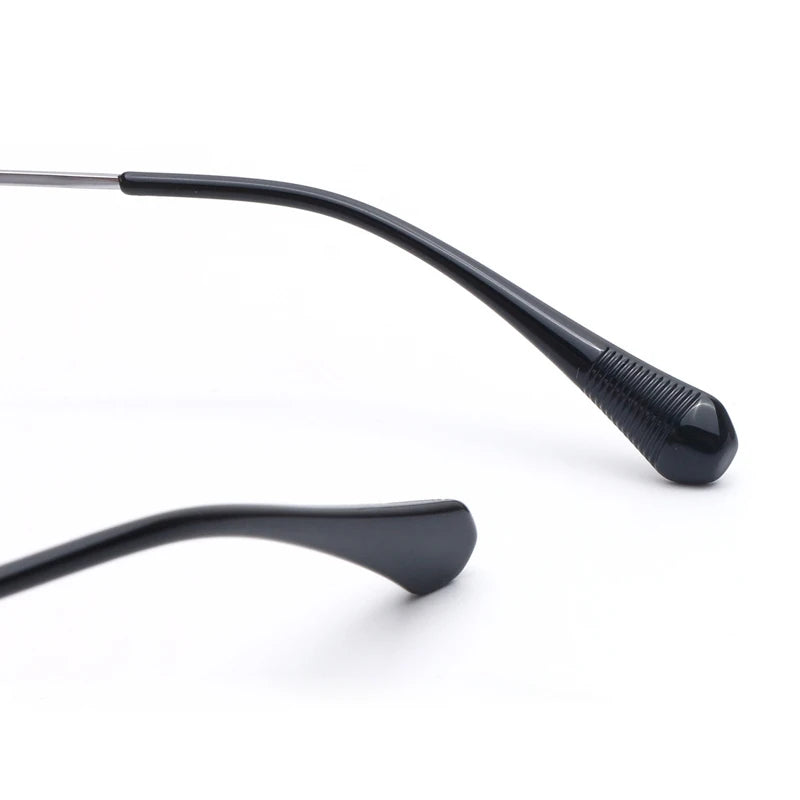 Muzz 35588 women's cat eye acetate titanium prescription eyeglasses — view 10
