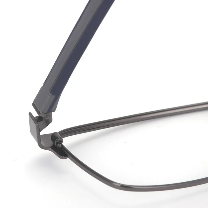 Muzz 8810 men's square alloy sports prescription eyeglasses — view 8