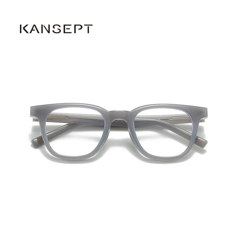 Kansept Unisex Full Rim Square TR 90 Eyeglasses H5553 Full Rim Kansept   