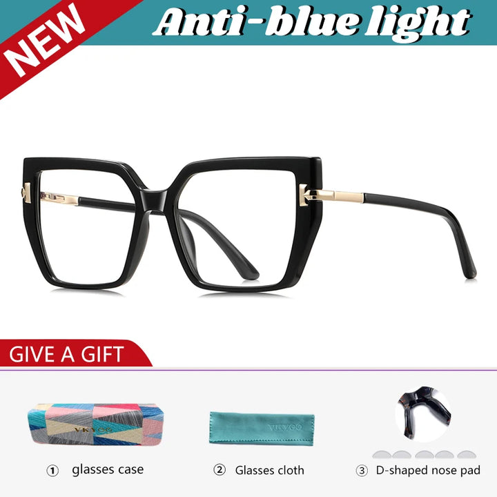 Vicky Women's Full Rim Butterfly TR 90 Alloy Reading Glasses 512267