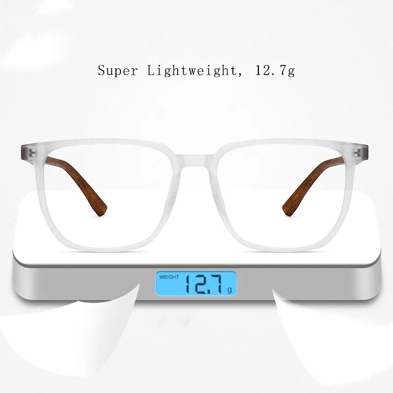 Hdcrafter Unisex Full Rim Square Tr 90 Acetate Eyeglasses 752323 Full Rim Hdcrafter Eyeglasses   