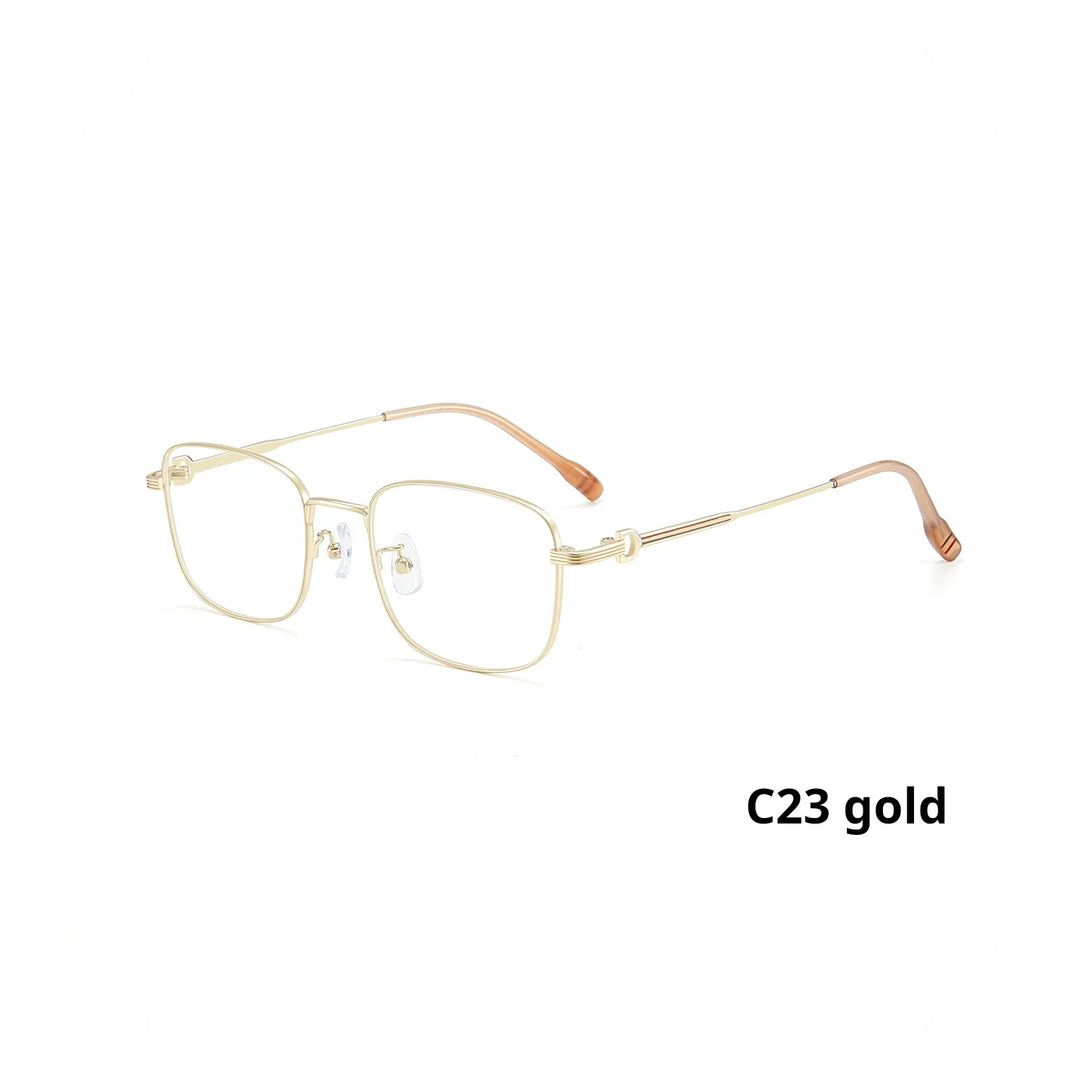 Momoja Unisex Full Rim Square Alloy Eyeglasses 758232