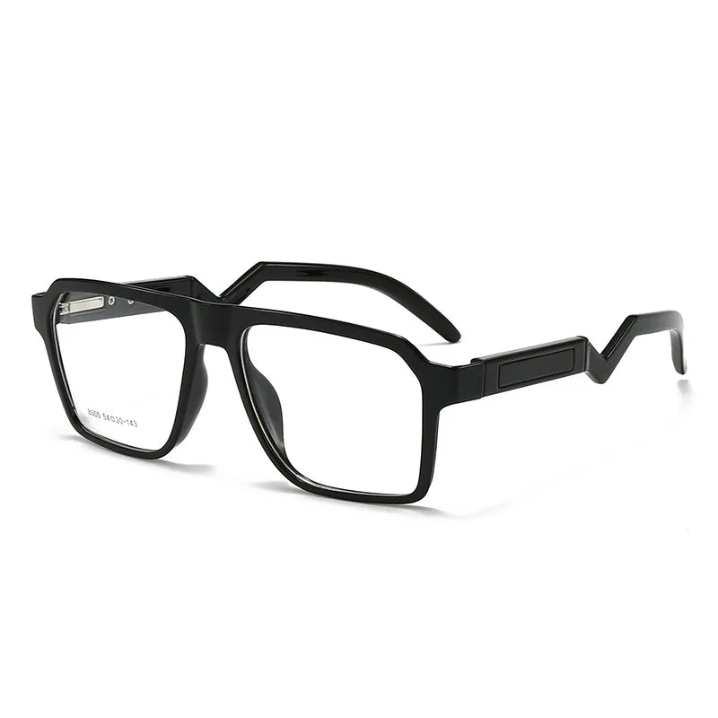 Muzz 80050 men's rectangle TR-90 prescription eyeglasses — view 9