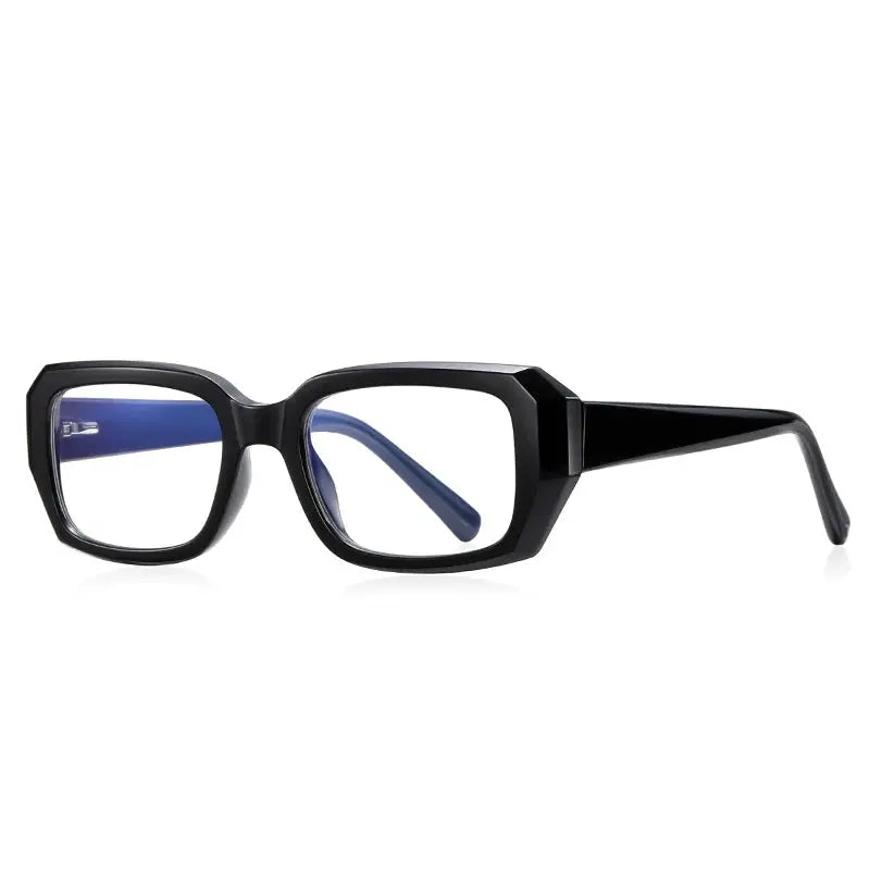 Vicky Women's Full Rim Square Stainless Steel Tr 90 Reading Glasses 2154.