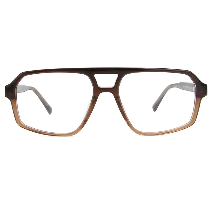 Esnbie Unisex Full Rim Pilot Acetate Eyeglasses RDA-10152