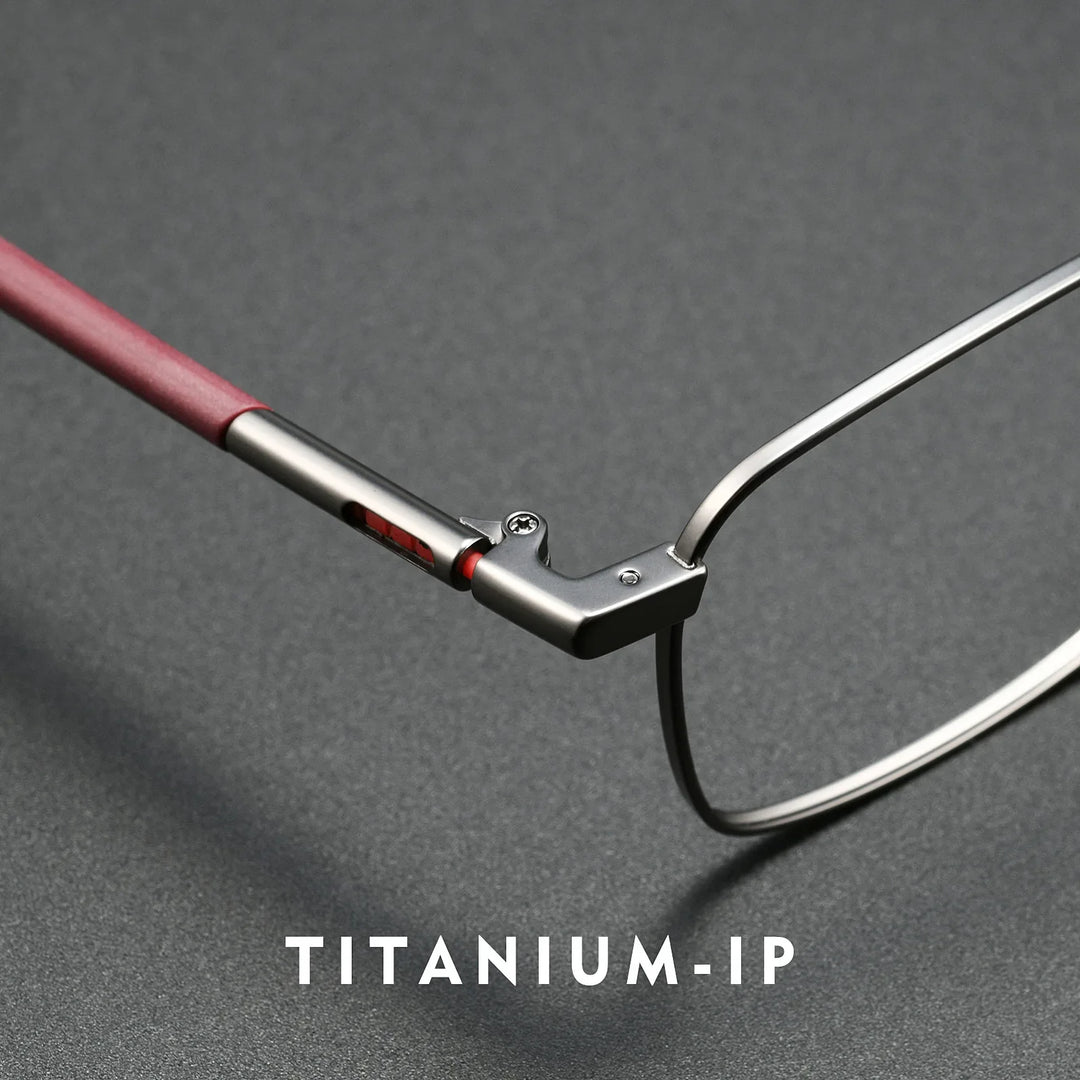 Bclear Men Full Rim Square Titanium Eyeglasses BSF-P8750JS
