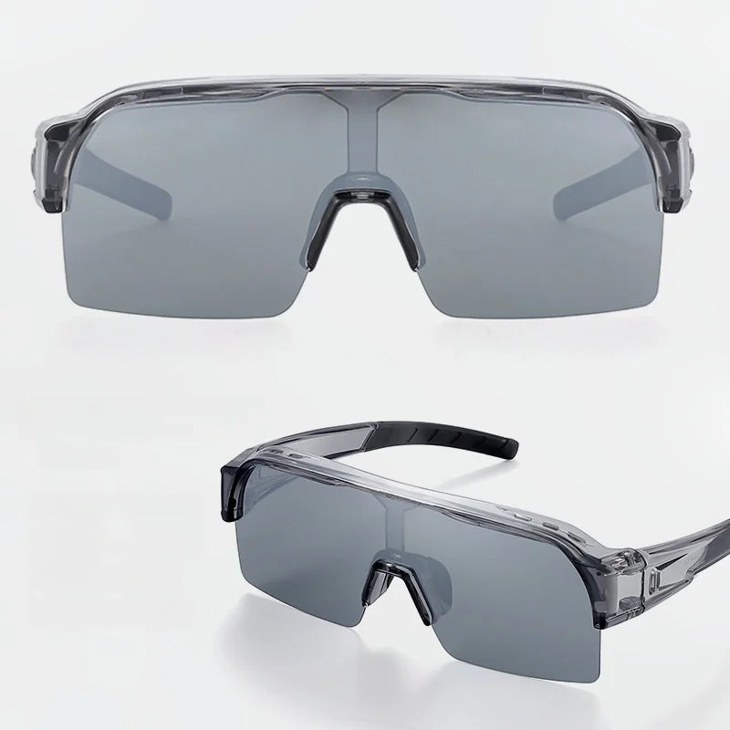Xbora Unisex Full Rim Google Square Tr 90 Tac Sunglasses 140012