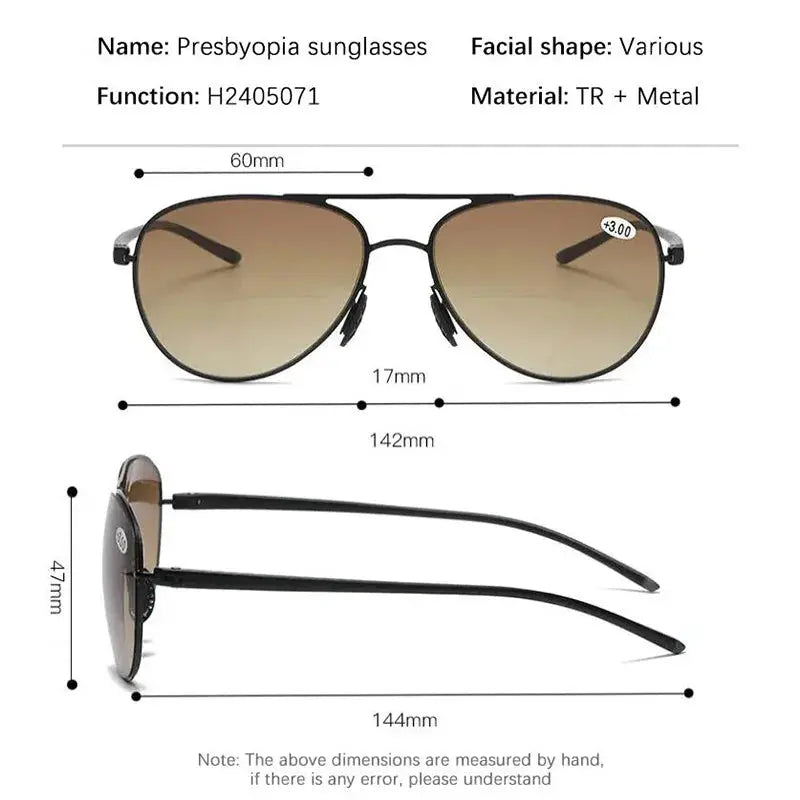 Hdcrafter Unisex Full Rim Oval Tr 90 Alloy Sunglasses 121000 FuzWeb