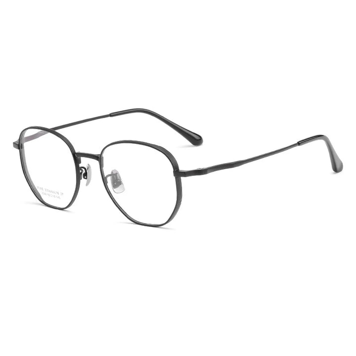 Reven Jate Women's Full Rim Square Round Titanium Eyeglasses 20484