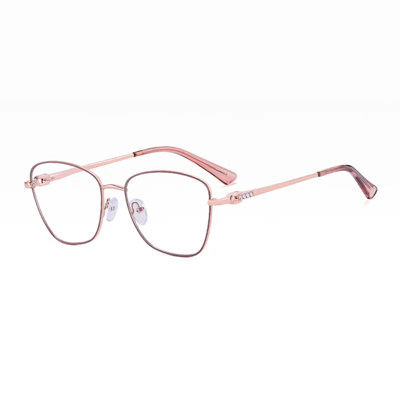 Ralferty Women's Full Rim Square Butterfly Alloy Eyeglasses 88250