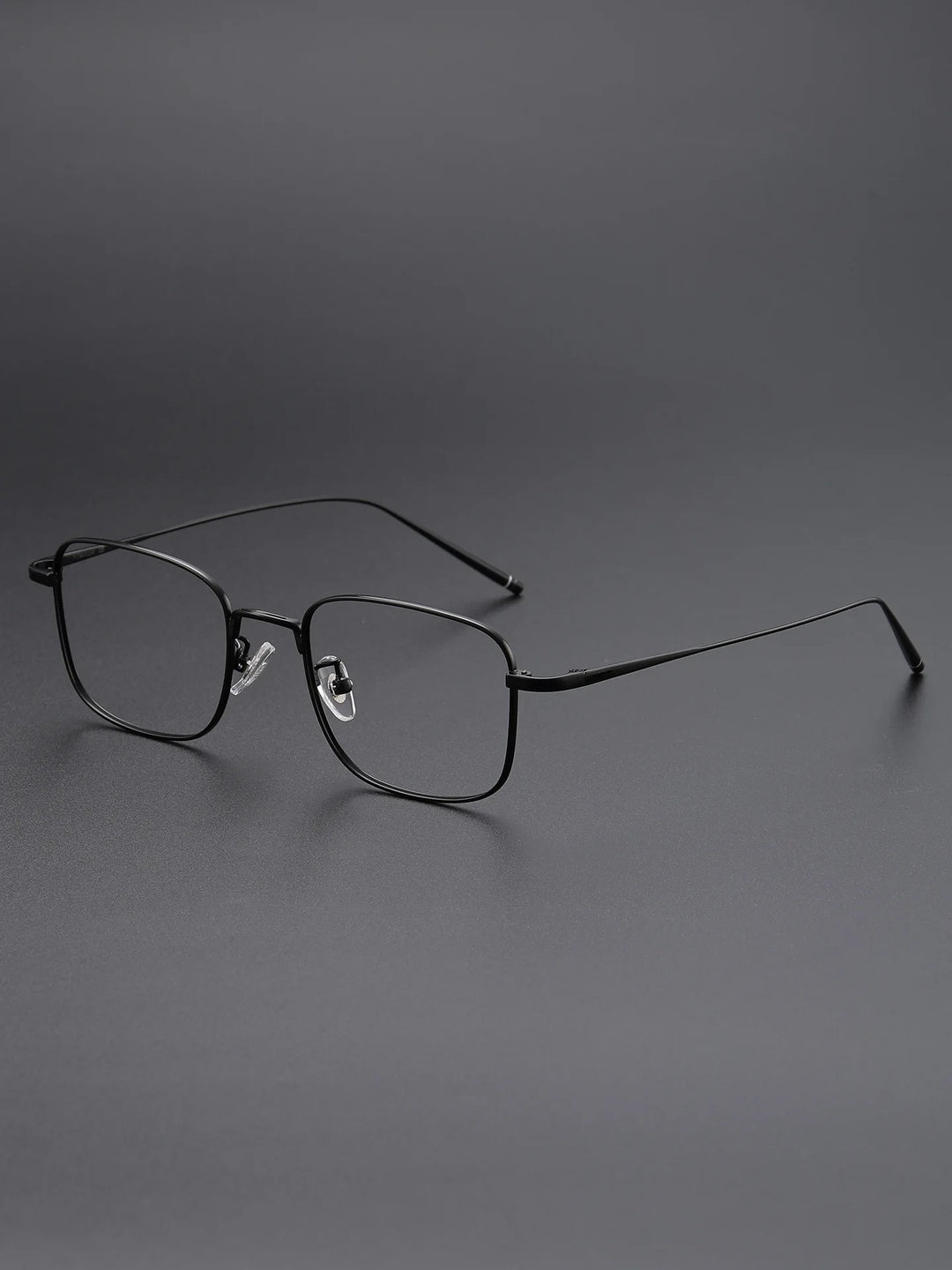 Momoja Unisex Full Rim Big Polygon Square Titanium Eyeglasses 27268