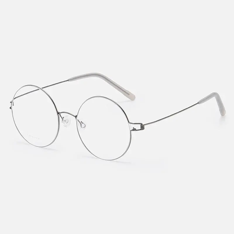 Bobbie 822900 Unisex 122mm Ful Rim Oval Titanium Frames FuzWeb