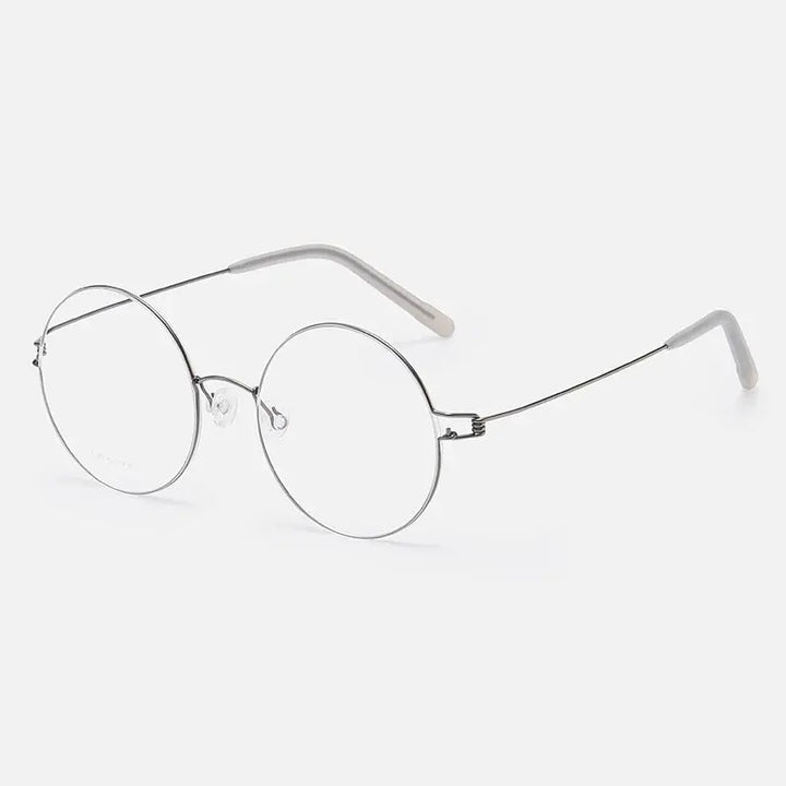 Bobbie 822900 Unisex 122mm Ful Rim Oval Titanium Frames FuzWeb