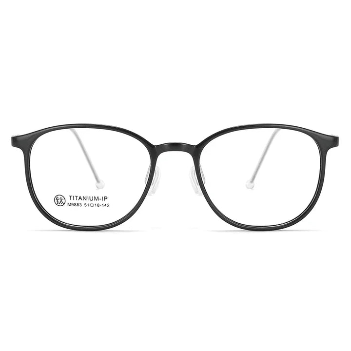 Bclear Unisex Full Rim Round TR90 Eyeglasses MY-9883