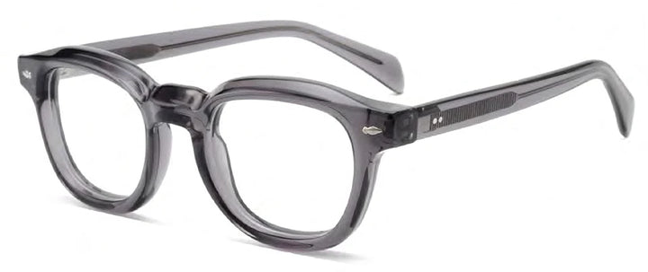Esnbie Unisex Full Rim Round Acetate Eyeglasses SA216