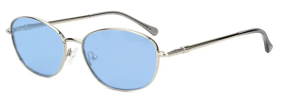 Esnbie 253111 Unisex Full Rim Oval Square Alloy Sunglasses Esnbie