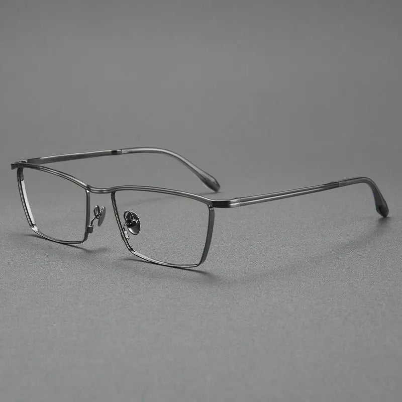 Blackmask Unisex Full Rim Square Titanium Eyeglasses BM-A6919