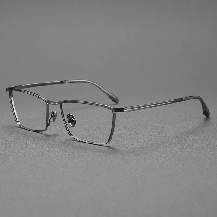 Blackmask Unisex Full Rim Square Titanium Eyeglasses BM-A6919