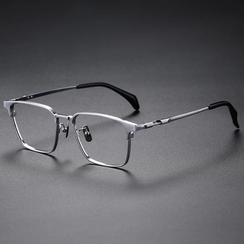 Muzz 07527 men's pure titanium prescription eyeglasses — view 5