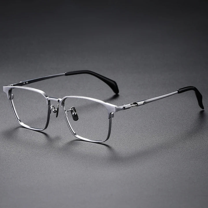 Muzz 07527 men's pure titanium prescription eyeglasses — view 5