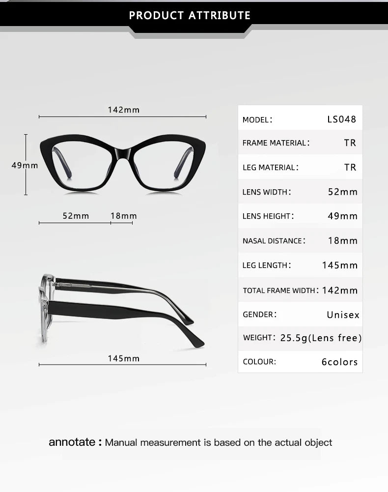 Vicky Women's Full Rim Square Tr 90 Titanium Reading Glasses 97048