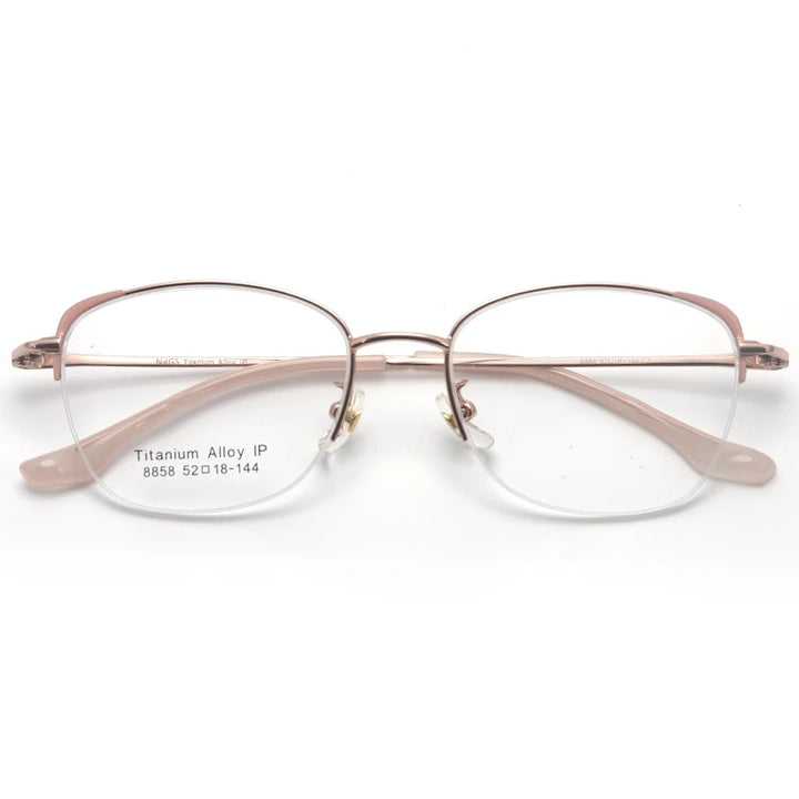 Muzz 8858 women's cat eye titanium prescription eyeglasses — view 4