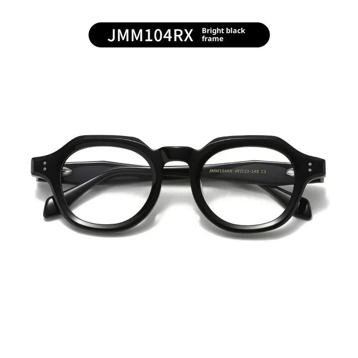 Muzz JM104rx unisex oval acetate prescription eyeglasses — view 5