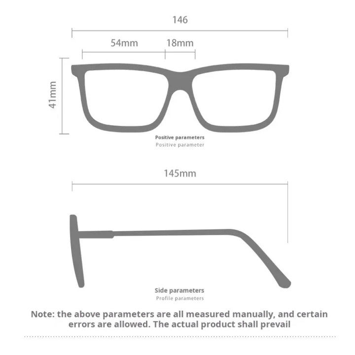 Momoja Men's Full Rim Square Al Mg Titanium Eyeglasses 787022