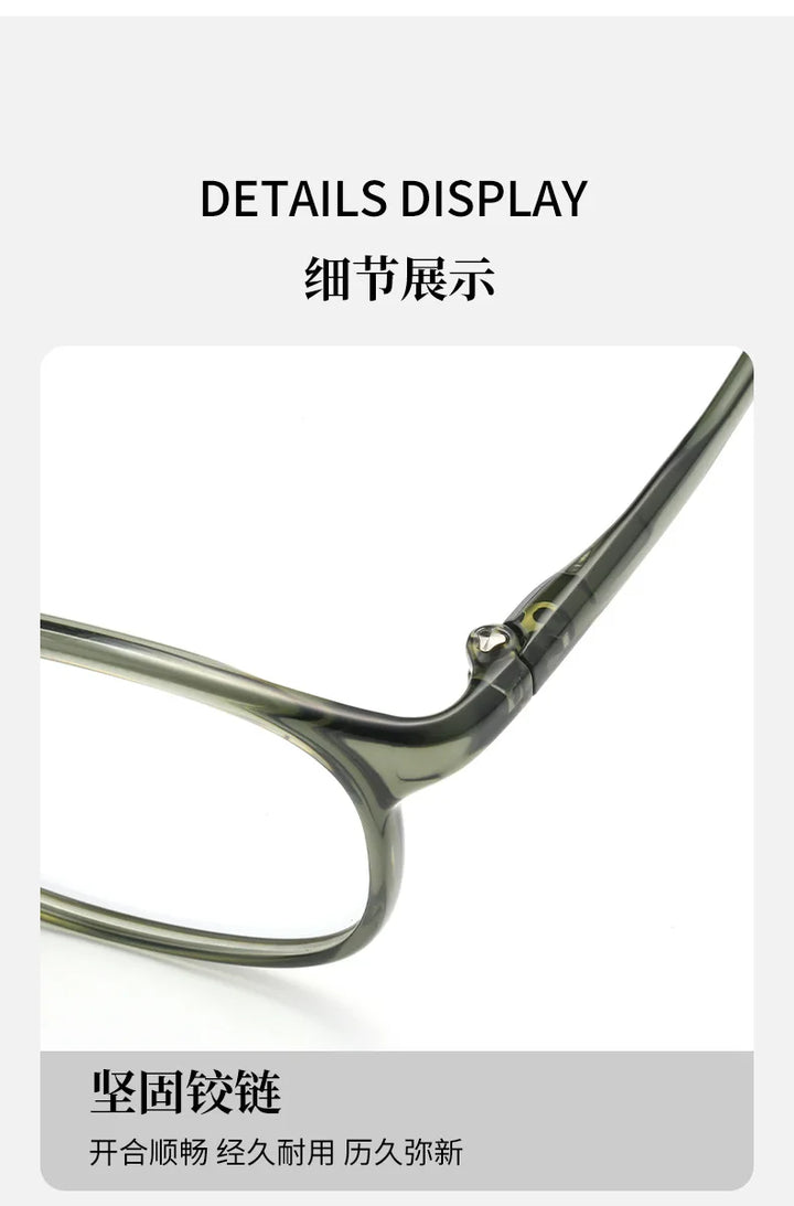 Gmei Optical 1226LS women's square TR90 prescription eyeglasses — view 9