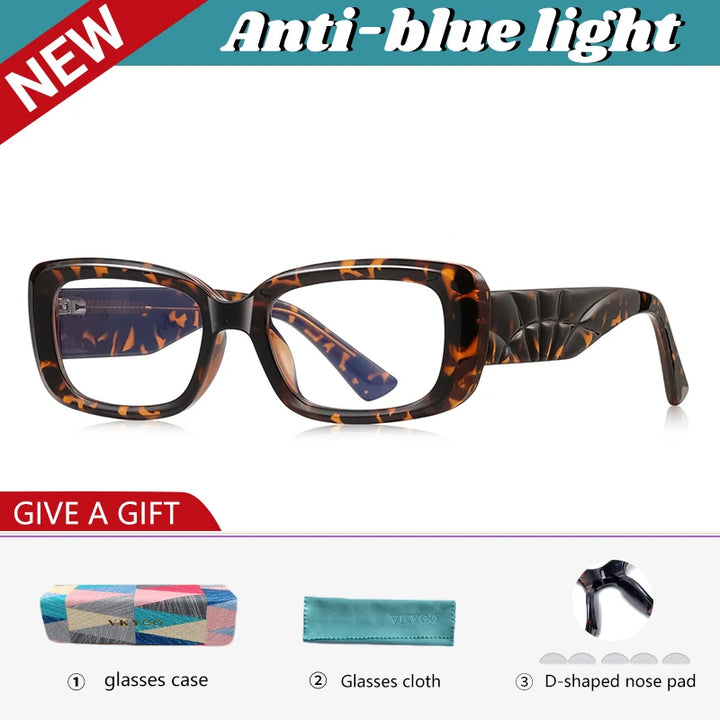 Vicky Women's Full Rim Rectangle Tr 90 Titanium Reading Glasses 512251