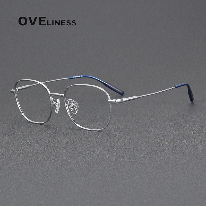 Oveliness Women's Full Rim Square Titanium Eyeglasses 81024
