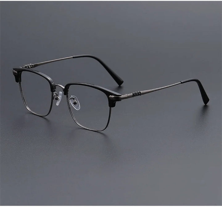 Summer Flower Women's Full Rim Square Tr 90 Alloy Eyeglasses 690002