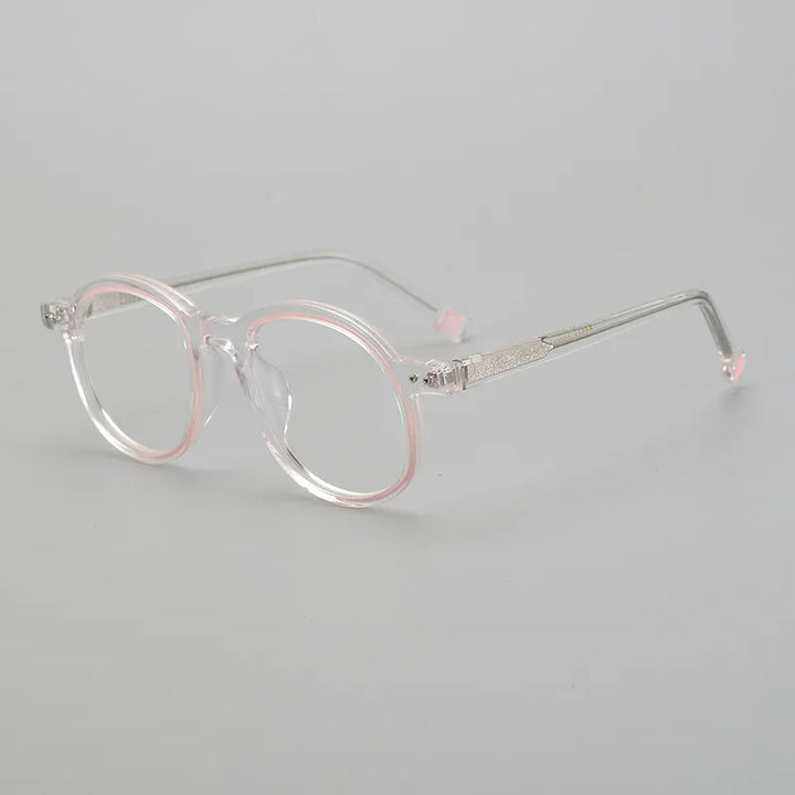 Hewei Women's Full Rim Irregular Square Acetate Eyeglasses 2311 Full Rim Hewei C7  