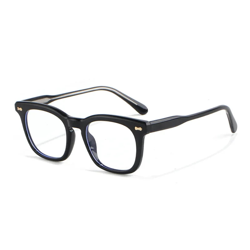 Xbora Women's Full Rim Oval Square Tr 90 Titanium Eyeglasses 70951